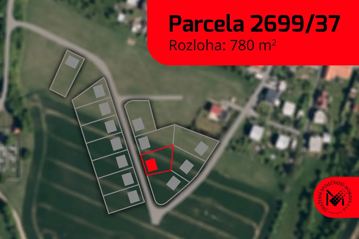 Prodej pozemku 780 m², Pod Stráží · Želechovice nad Dřevnicí