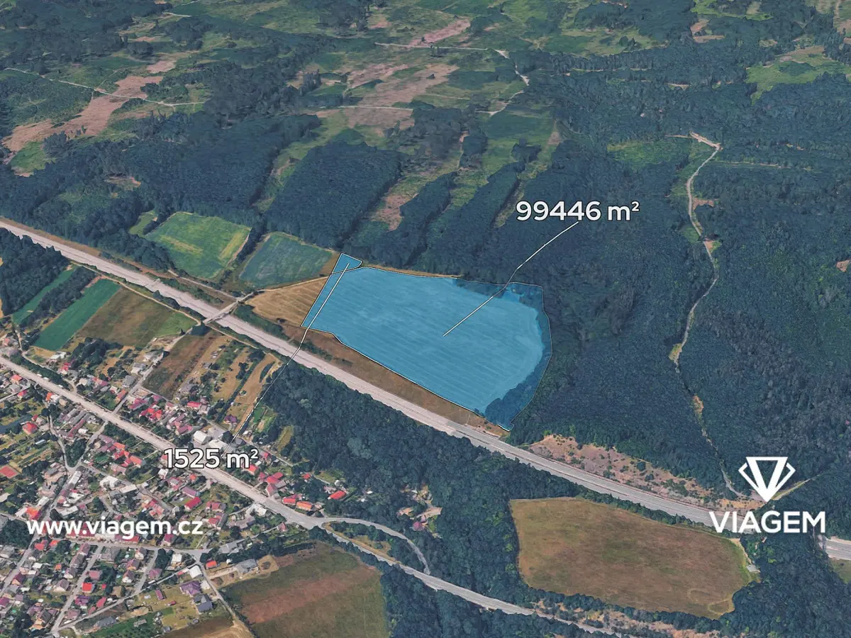 Prodej pozemku 14199 m², Dolní Újezd · okres Přerov