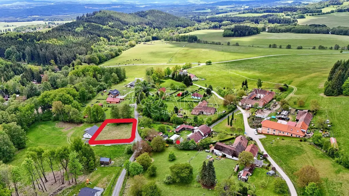 Prodej pozemku 109 m², Omlenice - Výnězda · okres Český Krumlov