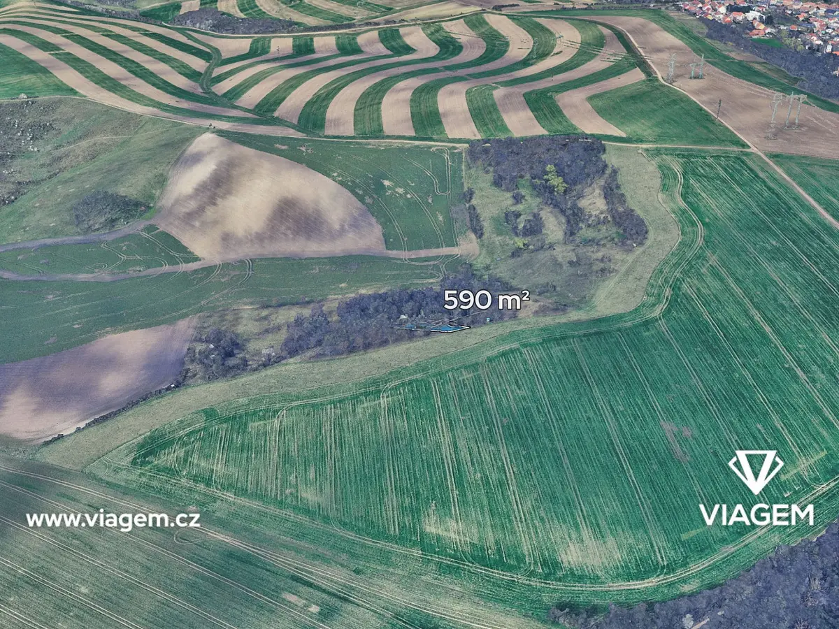 Prodej pozemku 516 m², Bošovice · okres Vyškov