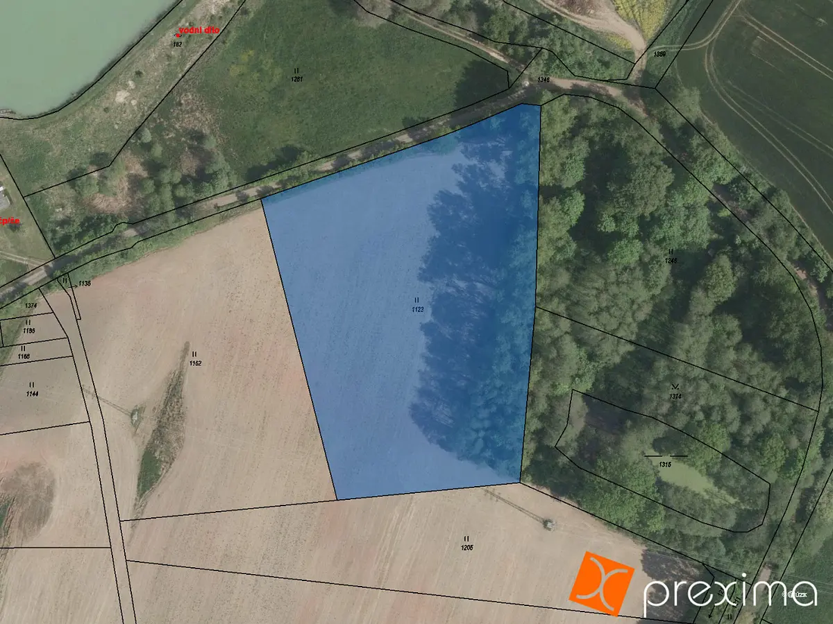 Prodej pozemku 860 m², Bílé Poličany · okres Trutnov