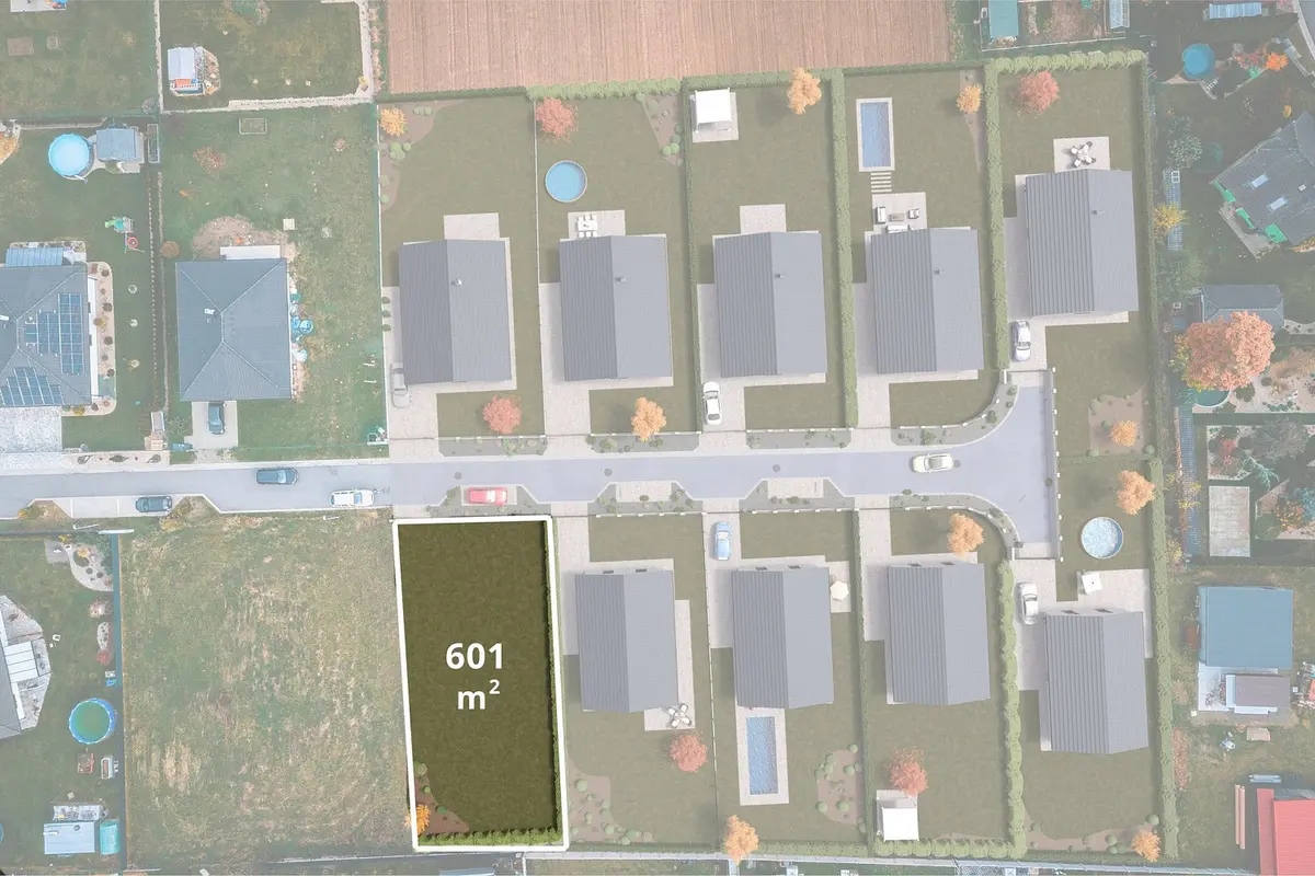 Prodej pozemku 601 m², Labské Chrčice