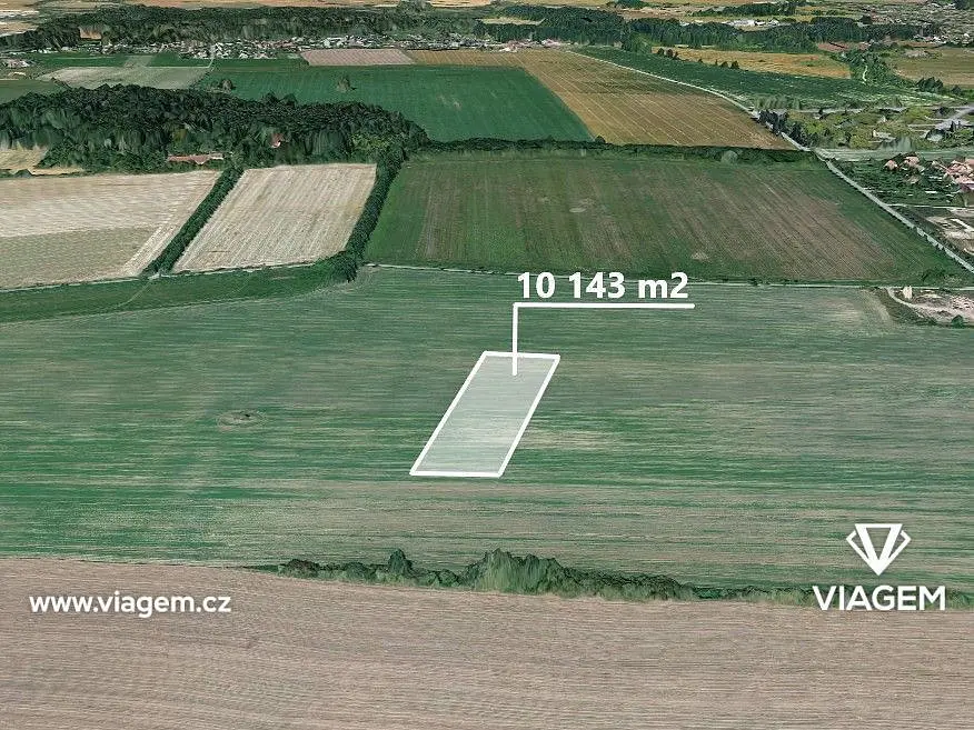 Prodej pozemku 10143 m², Starý Mateřov