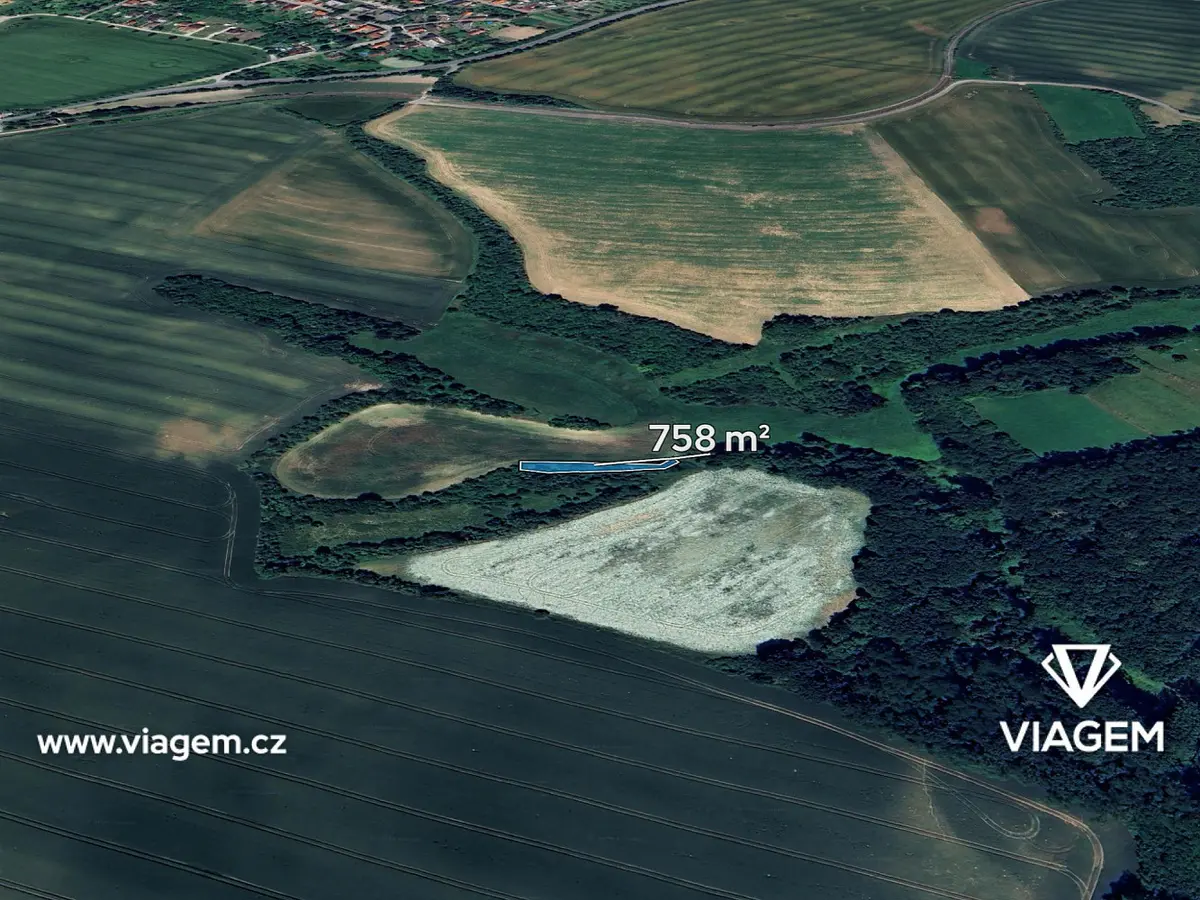 Prodej pozemku 568 m², Nebužely · okres Mělník