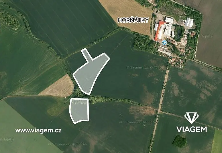 Prodej pozemku 3652 m², Veliká Ves · okres Praha-východ