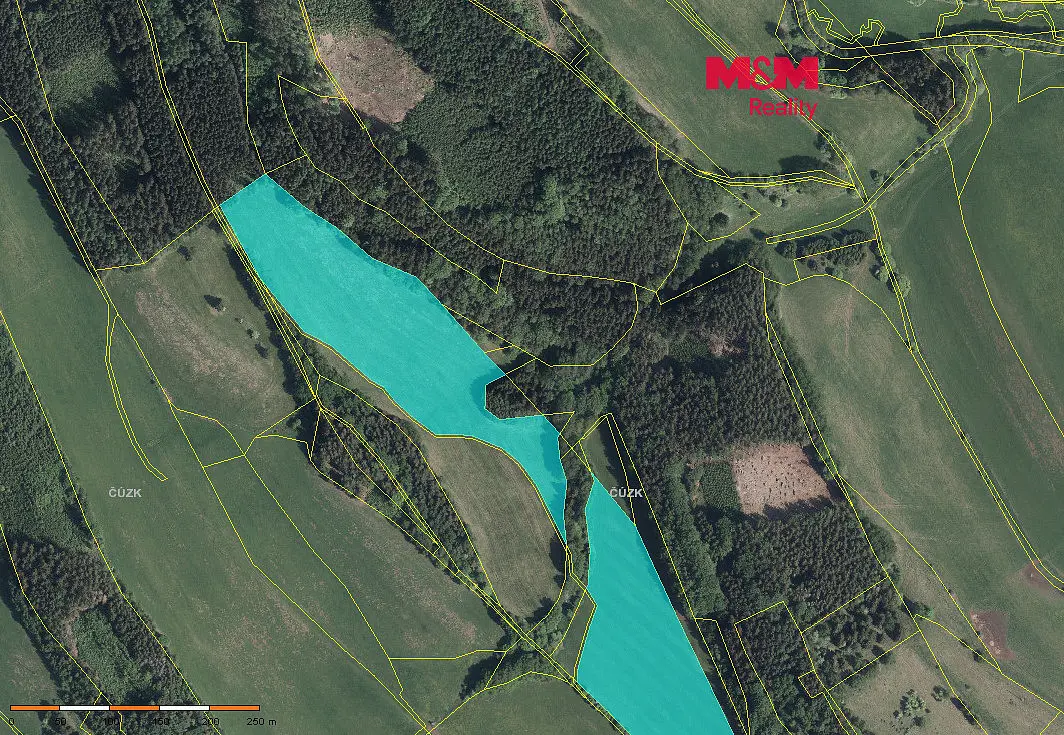 Prodej pozemku 61251 m², Stárkov - Bystré · okres Náchod