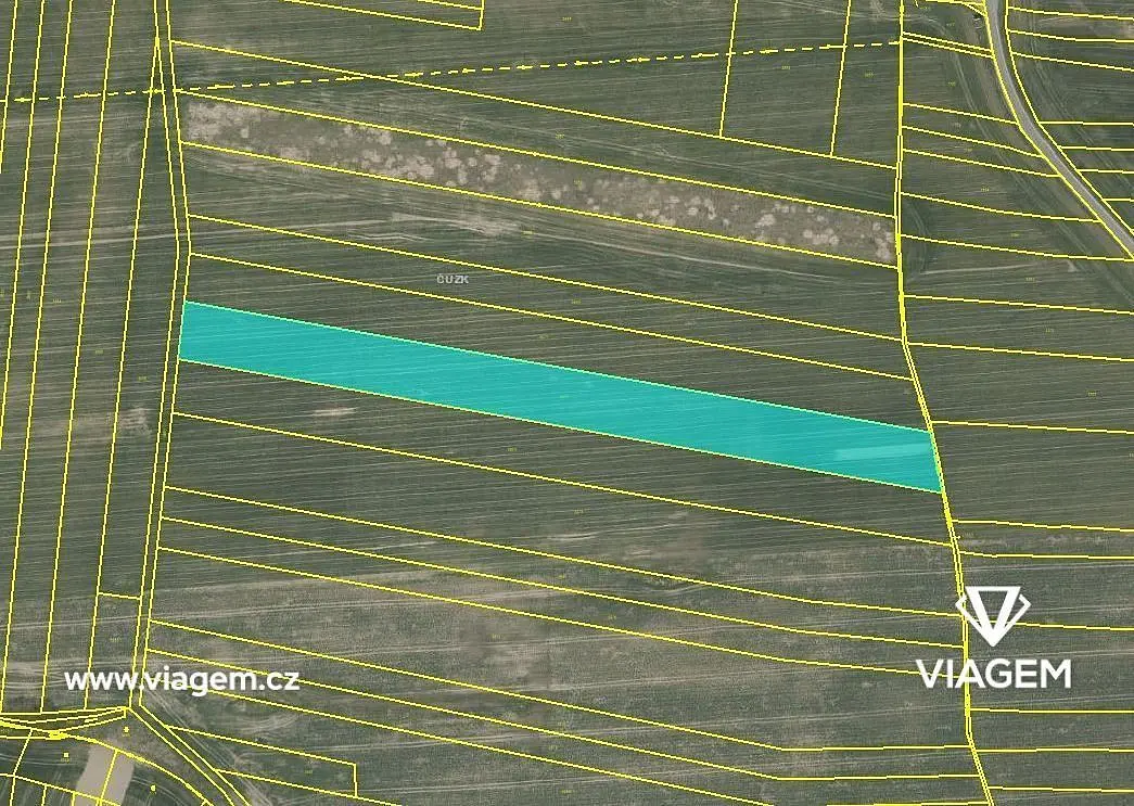 Prodej pozemku 2944 m², Slabčice · okres Písek