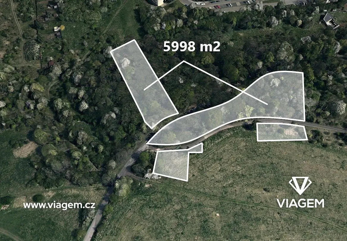 Prodej pozemku 5998 m², Všebořice · Ústí nad Labem