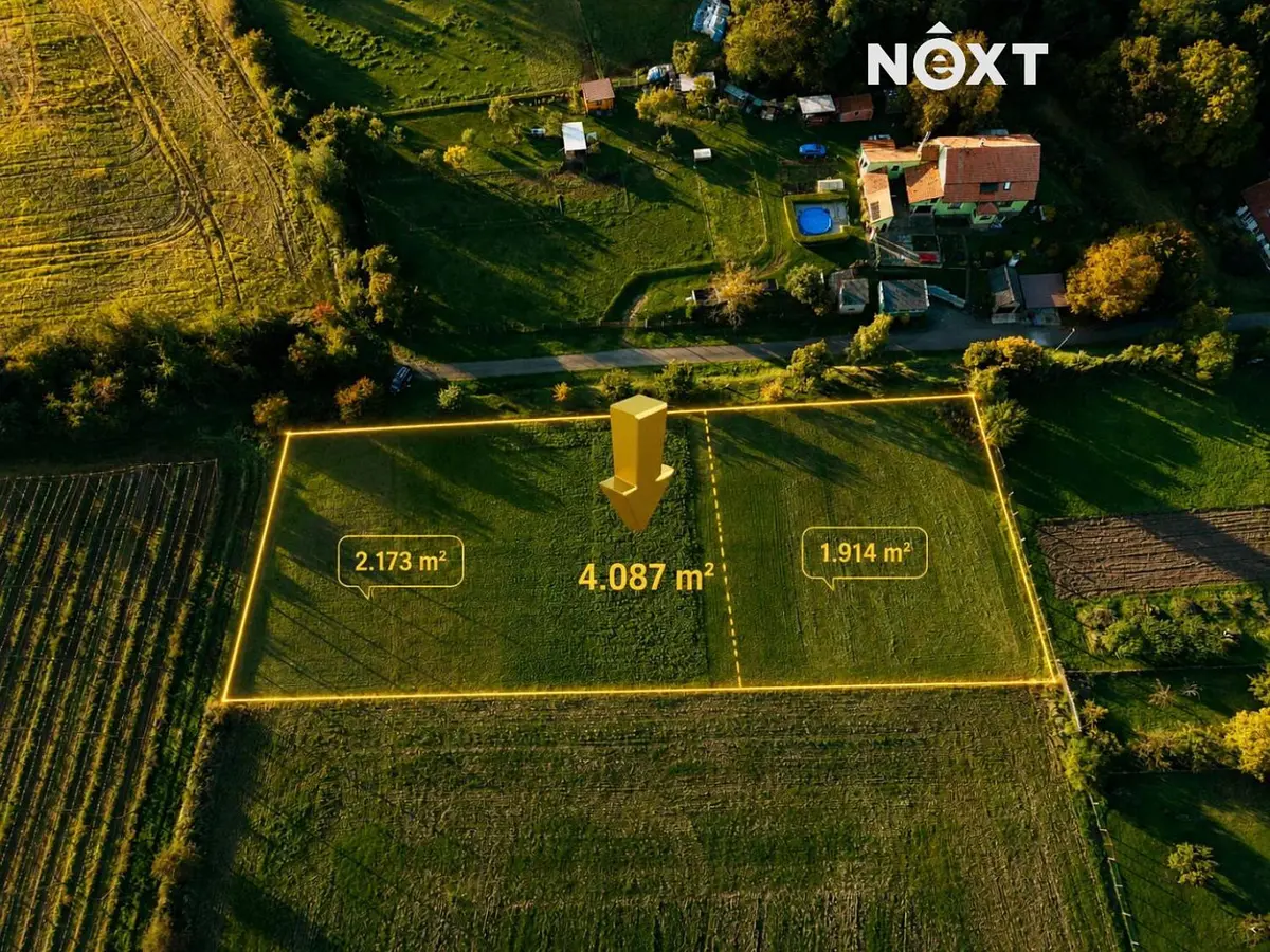Prodej pozemku 87 m², Milostín