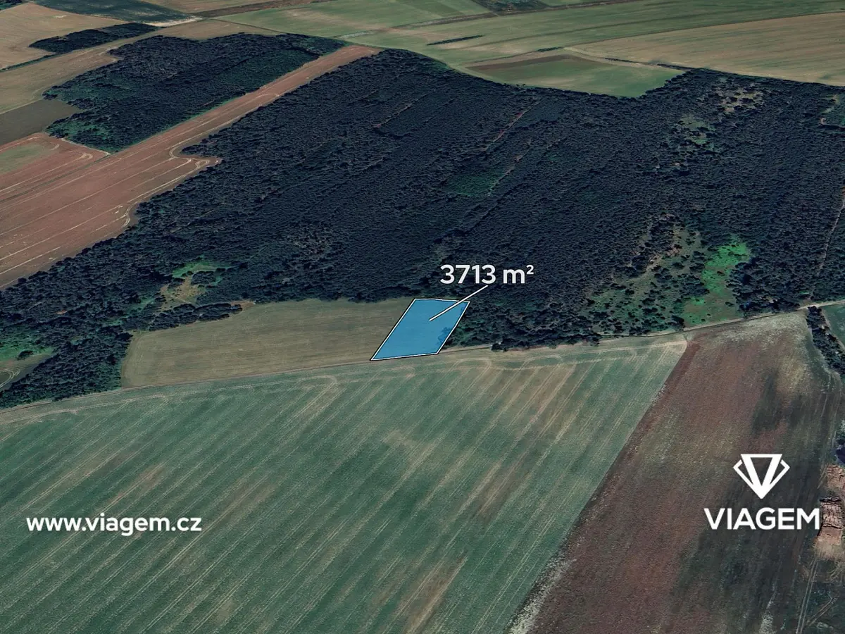 Prodej pozemku 3713 m², Velký Borek