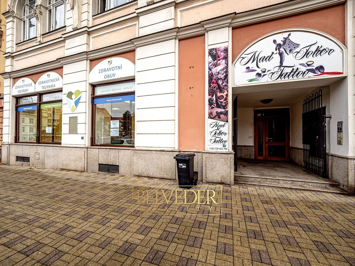 Pronájem komerčního prostoru 190 m², Teplice