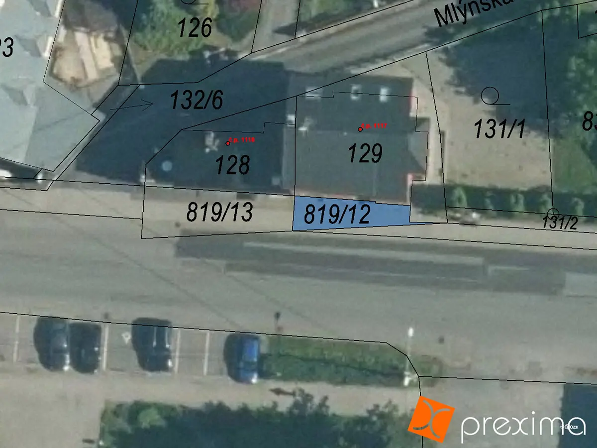 Prodej pozemku 6 m², Příbor · okres Nový Jičín