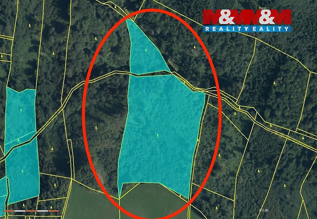 Prodej pozemku 330 m², Horní Studénky · okres Šumperk