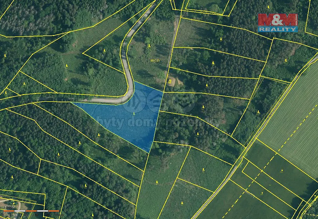 Prodej pozemku 32 m², Stožice - Křepice · okres Strakonice