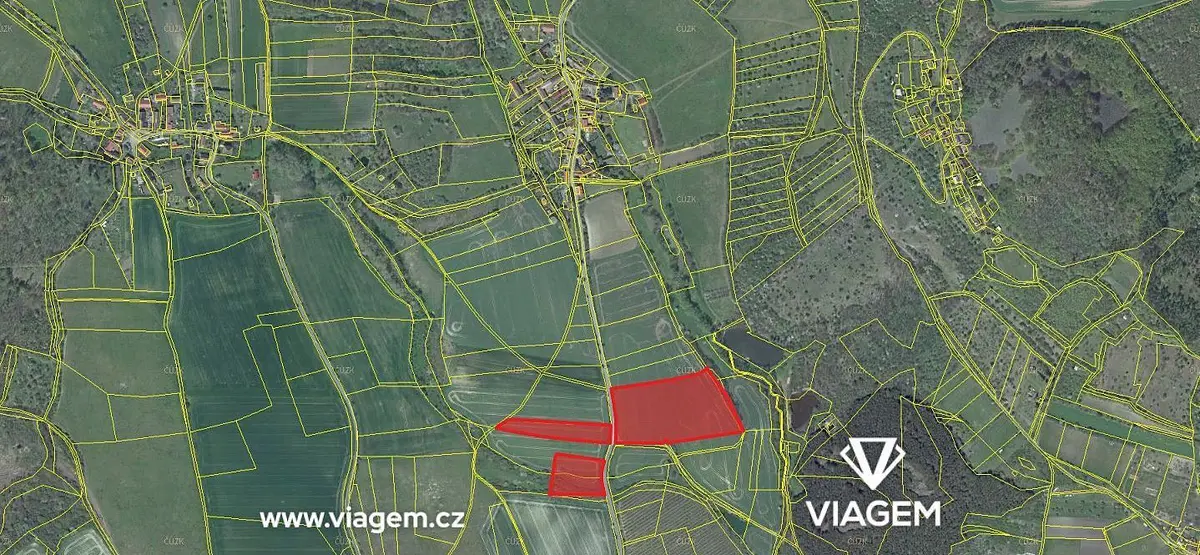 Prodej pozemku 3746 m², Třebívlice · okres Litoměřice
