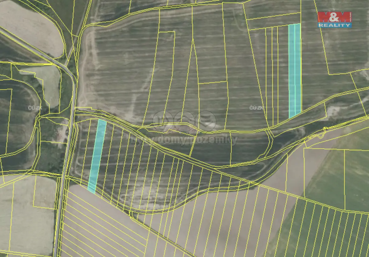 Prodej pozemku 8539 m², Lážovice · okres Beroun