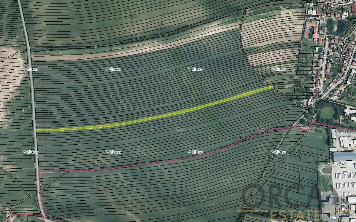 Prodej pozemku 2377 m², Kyjov · okres Hodonín