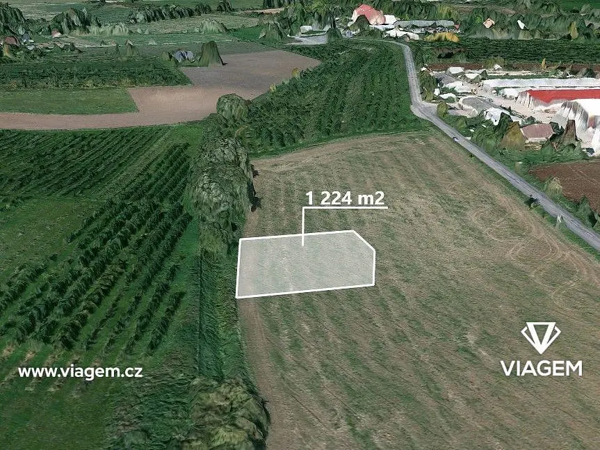 Prodej pozemku 1224 m², Choltice