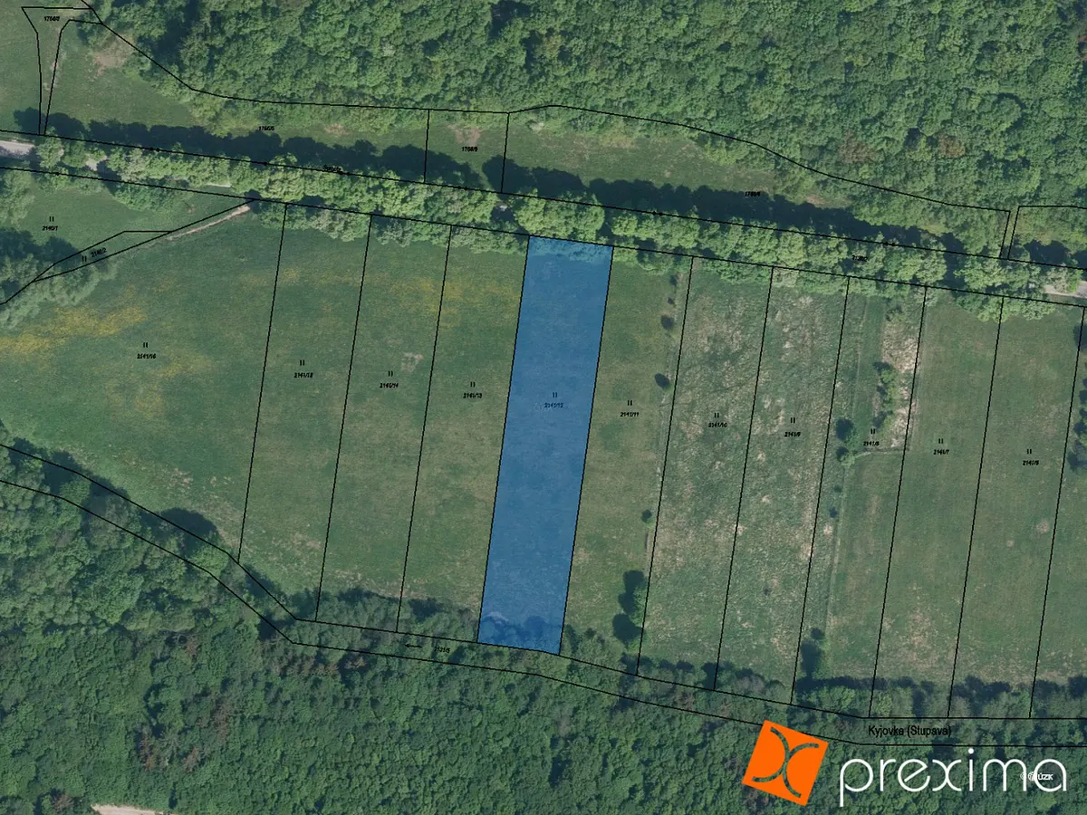 Prodej pozemku 1214 m², Koryčany · okres Kroměříž