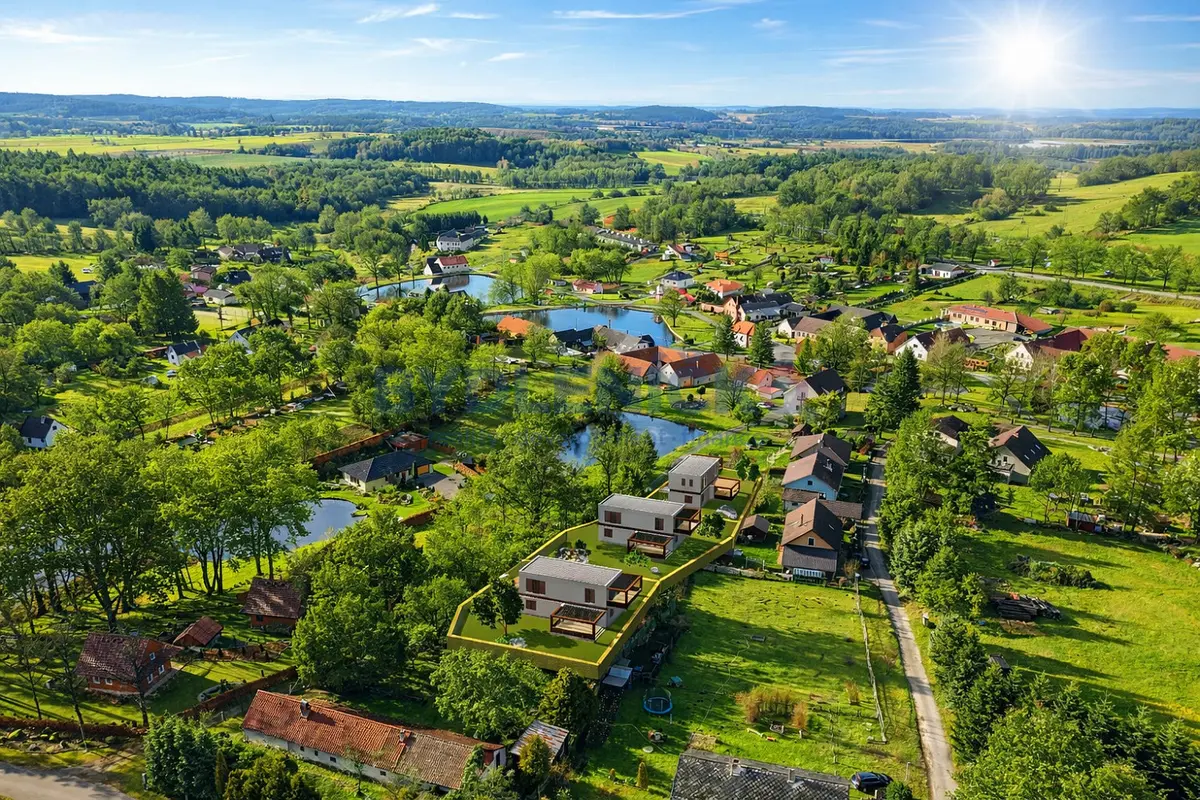 Prodej pozemku 933 m², Člunek · okres Jindřichův Hradec