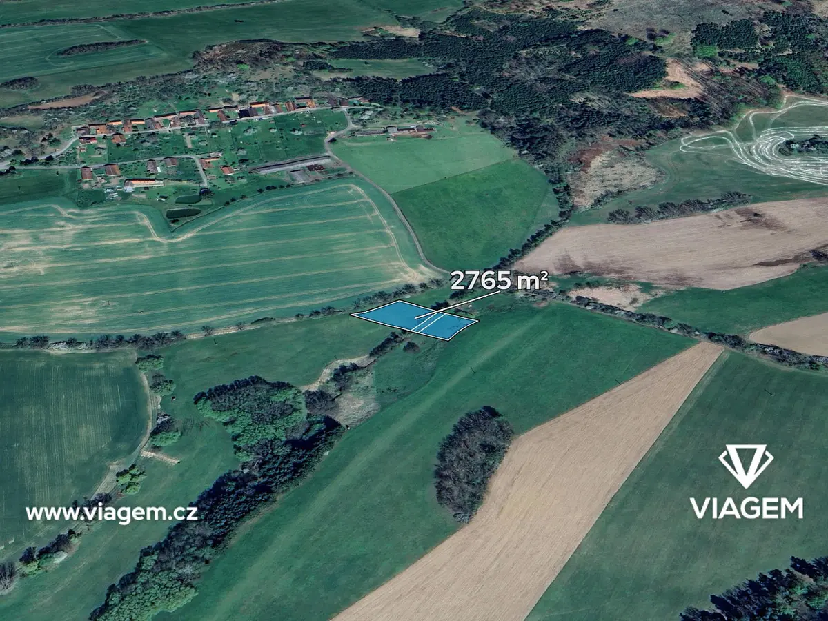 Prodej pozemku 460 m², Borotín · okres Tábor