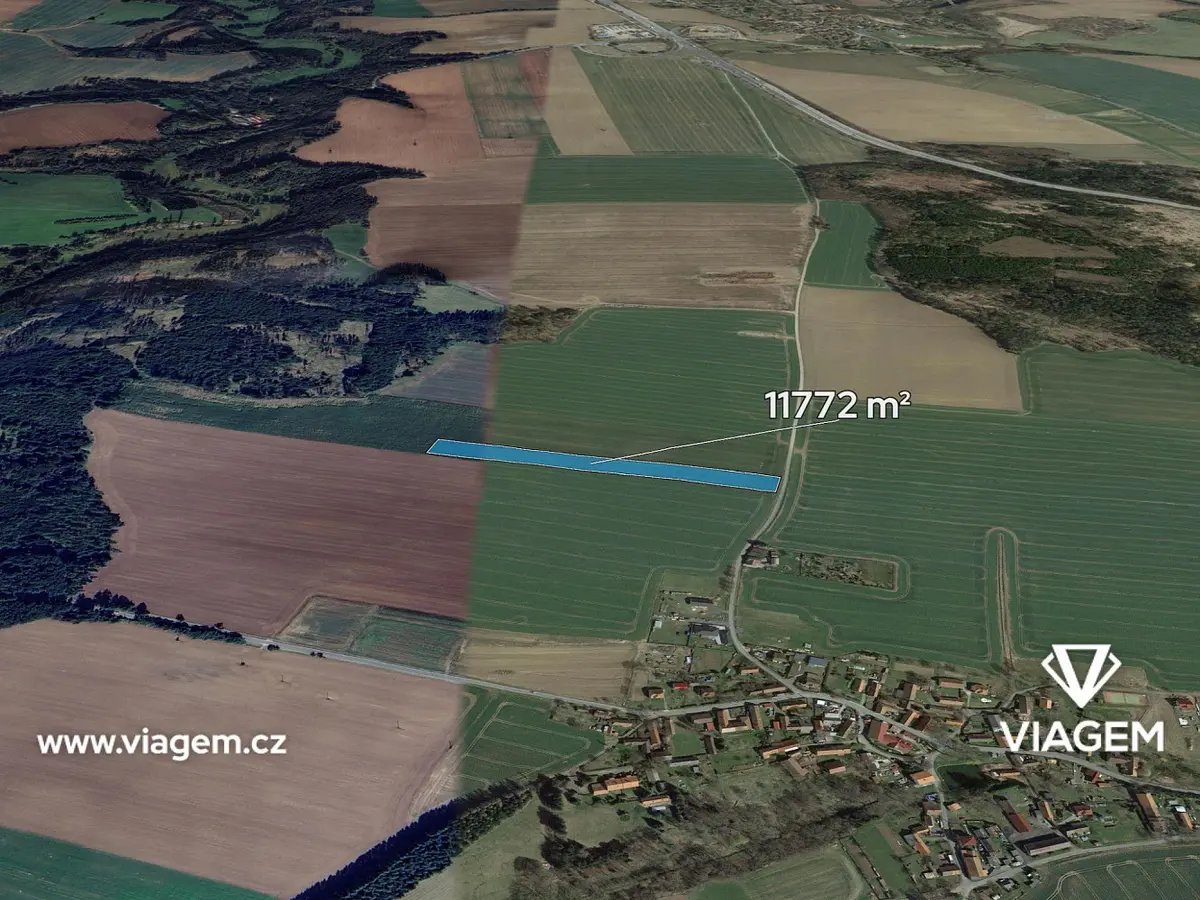 Prodej pozemku 1962 m², Trhový Štěpánov · okres Benešov