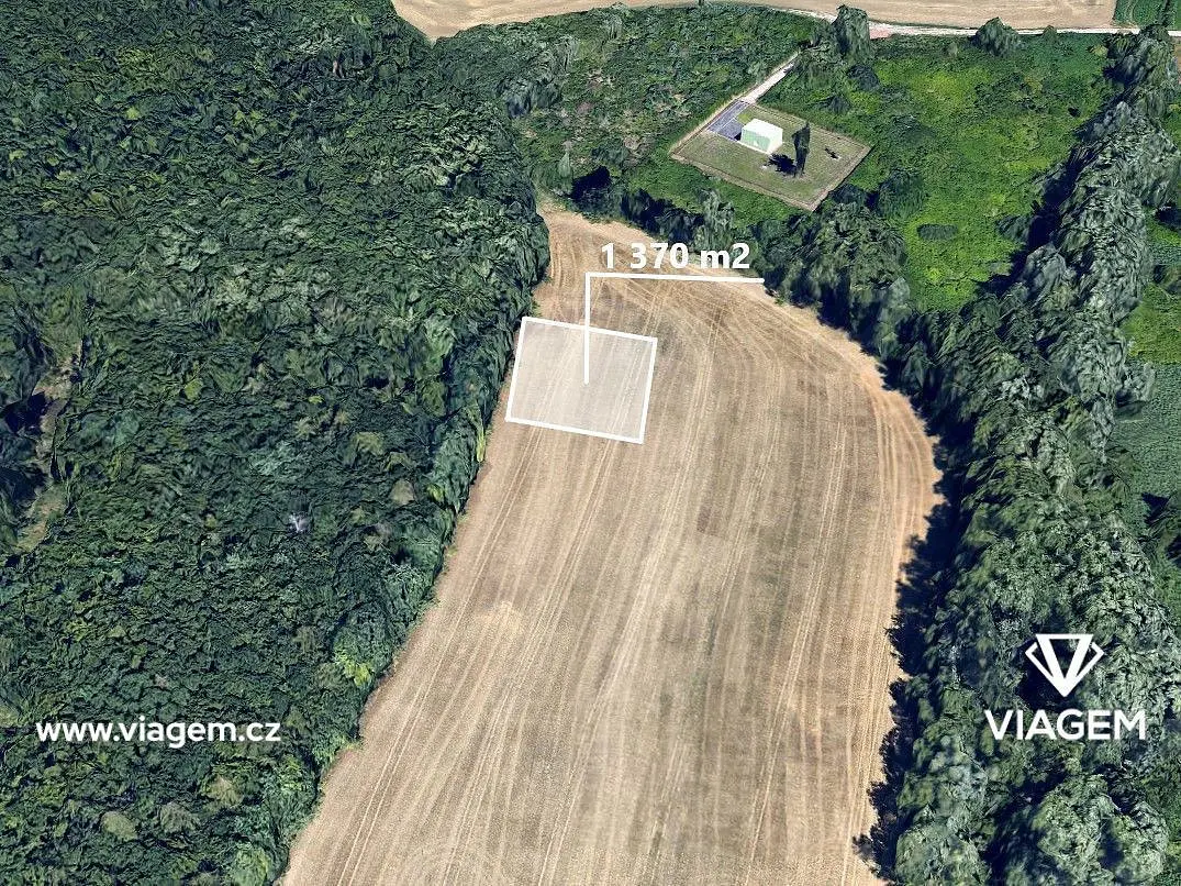 Prodej pozemku 1370 m², Boršov u Kyjova · Kyjov