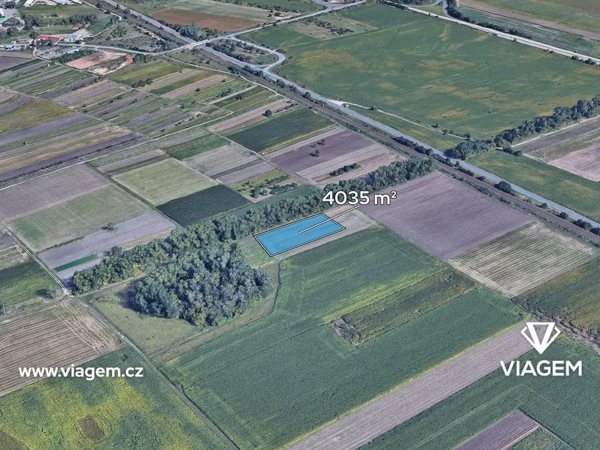 Prodej pozemku 4035 m², Podivín