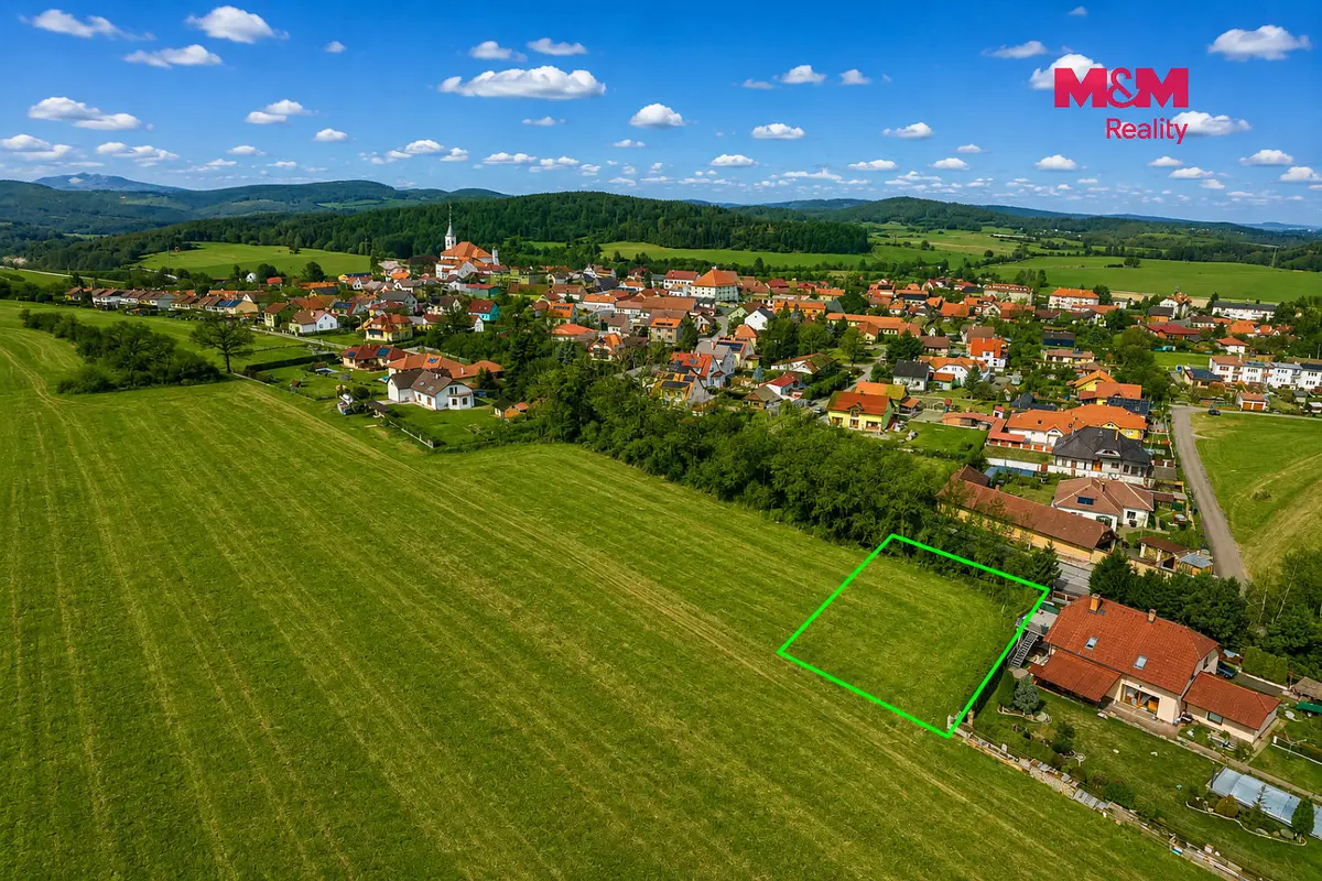 Prodej pozemku 233 m², Krásná Hora nad Vltavou · okres Příbram