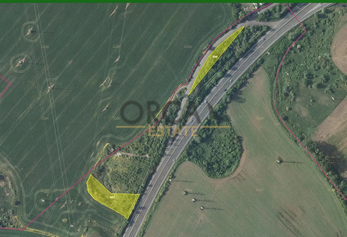 Prodej pozemku 4388 m², Hostomice · okres Teplice