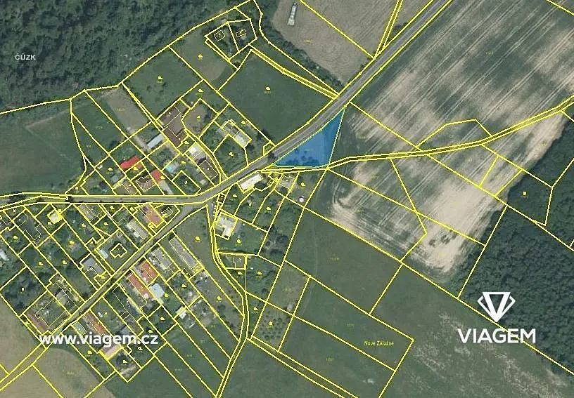 Prodej pozemku 1049 m², Radkov · okres Opava