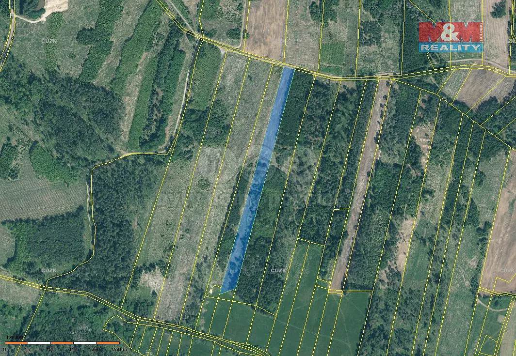 Prodej pozemku 685 m², Jetětice · okres Písek
