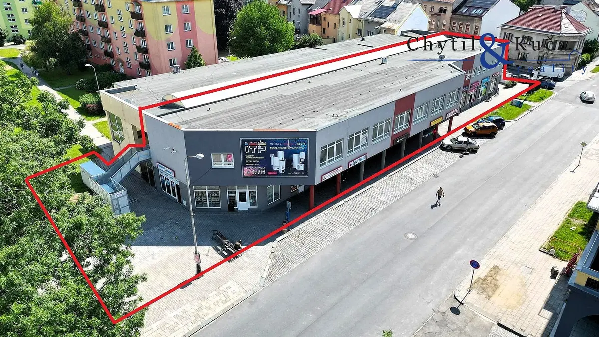 Prodej komerčního prostoru 1200 m², Čechova · Přerov