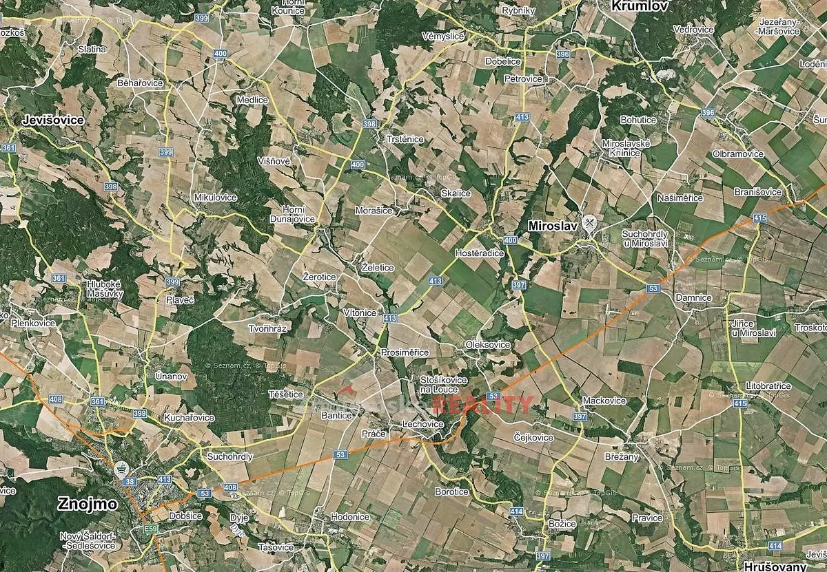 Prodej komerčního prostoru 2300 m², Mikulovice · okres Znojmo