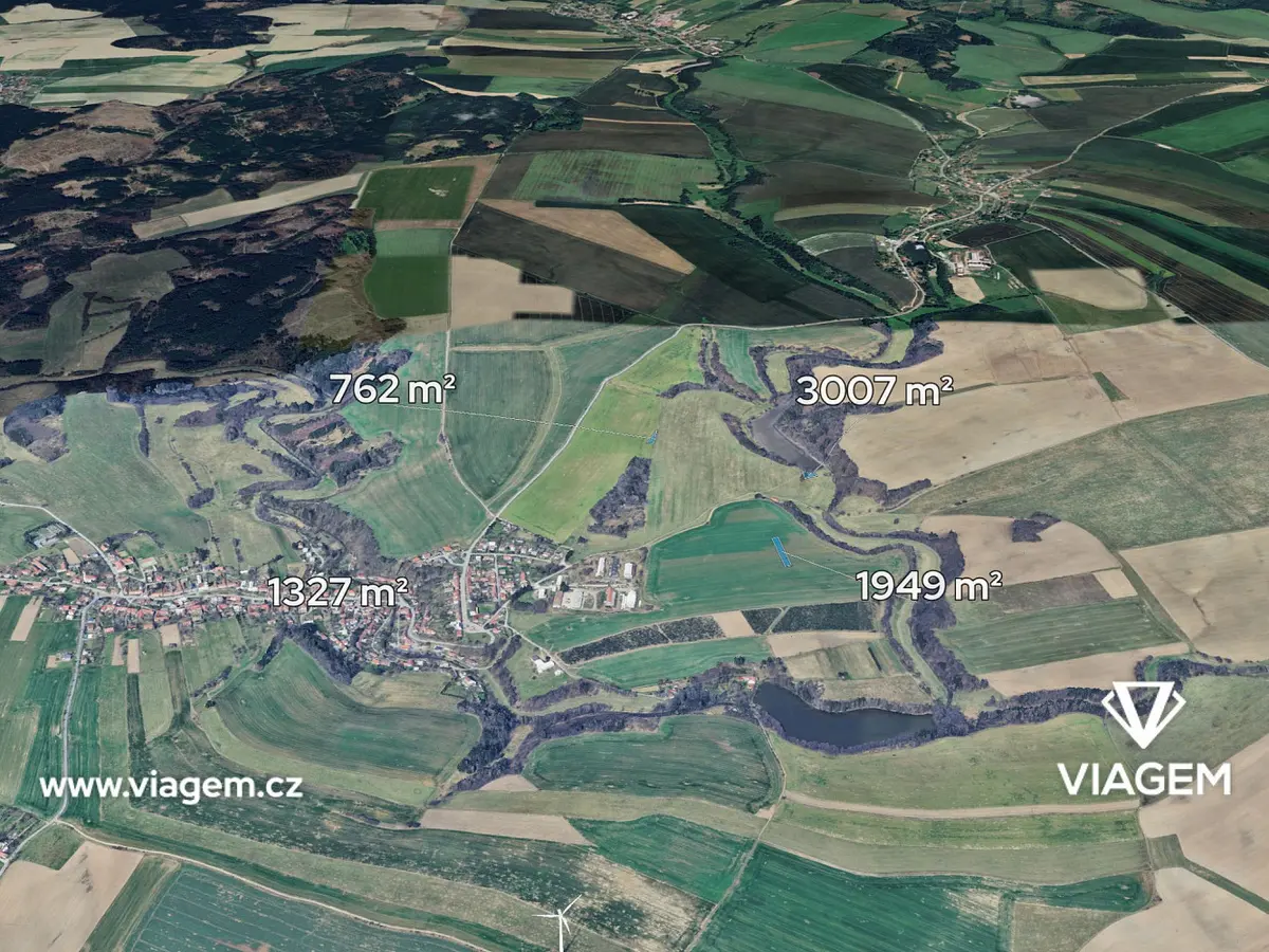 Prodej pozemku 243 m², Rozstání · okres Prostějov