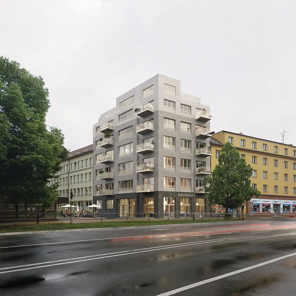Prodej bytu 2+kk 51 m², Jiráskova · Pardubice
