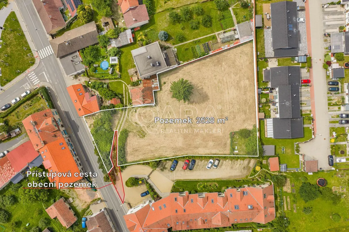 Prodej pozemku 2528 m², Pražská · Jílové u Prahy