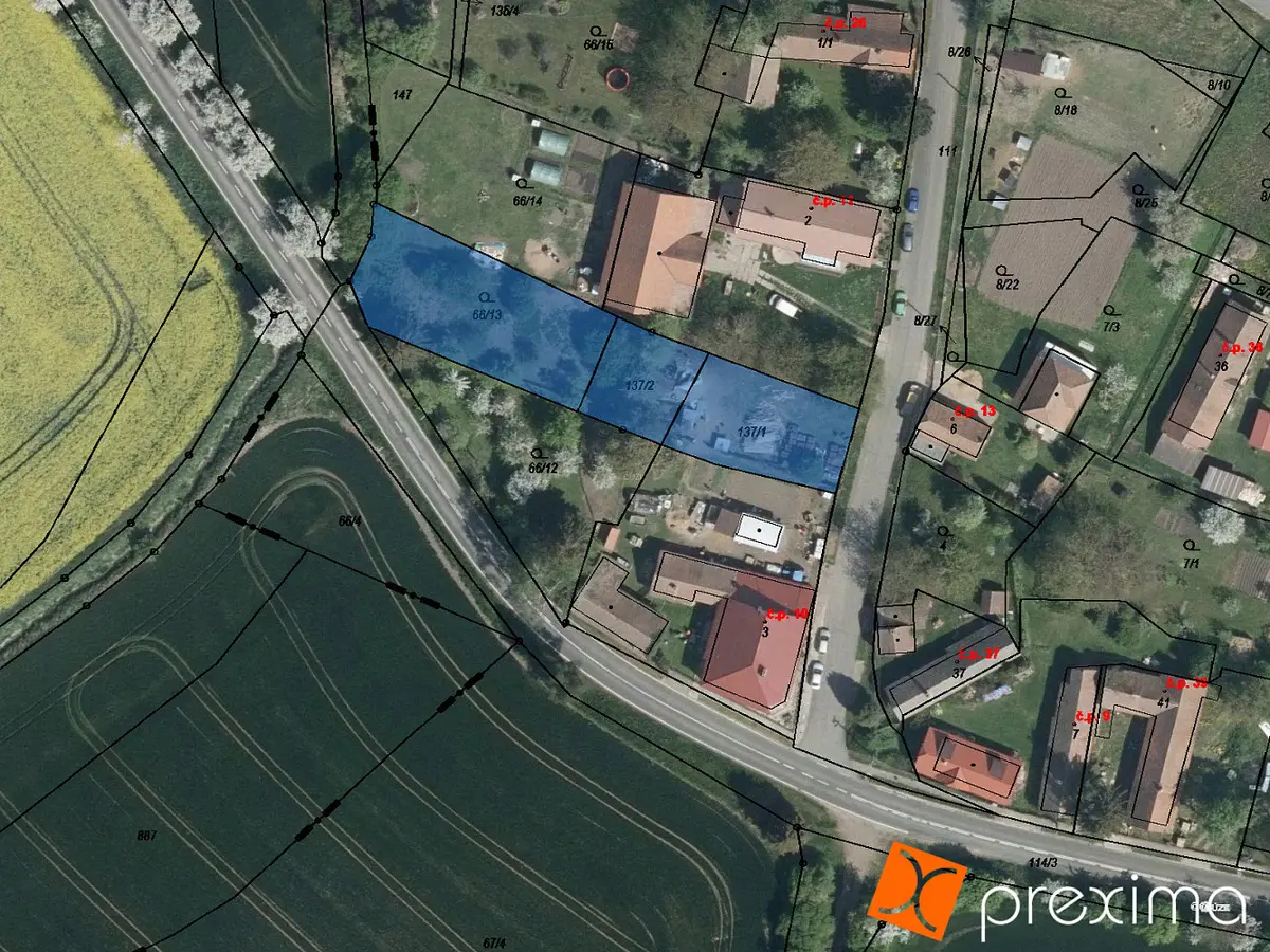 Prodej pozemku 196 m², Vinary · okres Hradec Králové