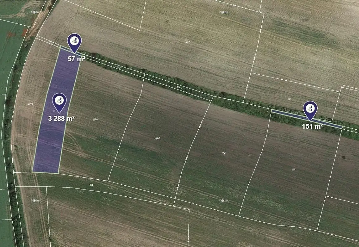 Prodej pozemku 1091 m², Horní Slivno · okres Mladá Boleslav