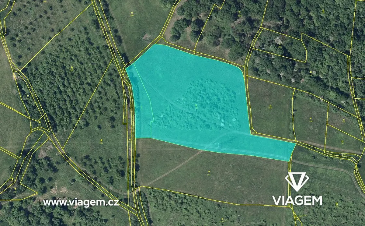 Prodej pozemku 8343 m², Žitenice · okres Litoměřice