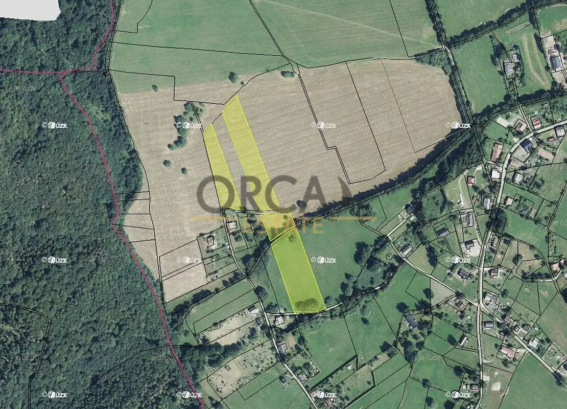Prodej pozemku 7824 m², Žacléř · okres Trutnov