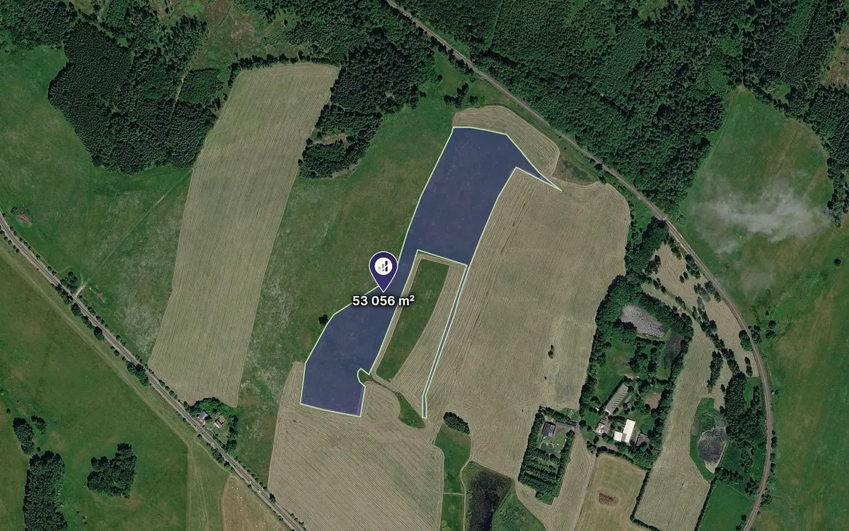Prodej pozemku 53056 m², Dolní Křečany · Rumburk
