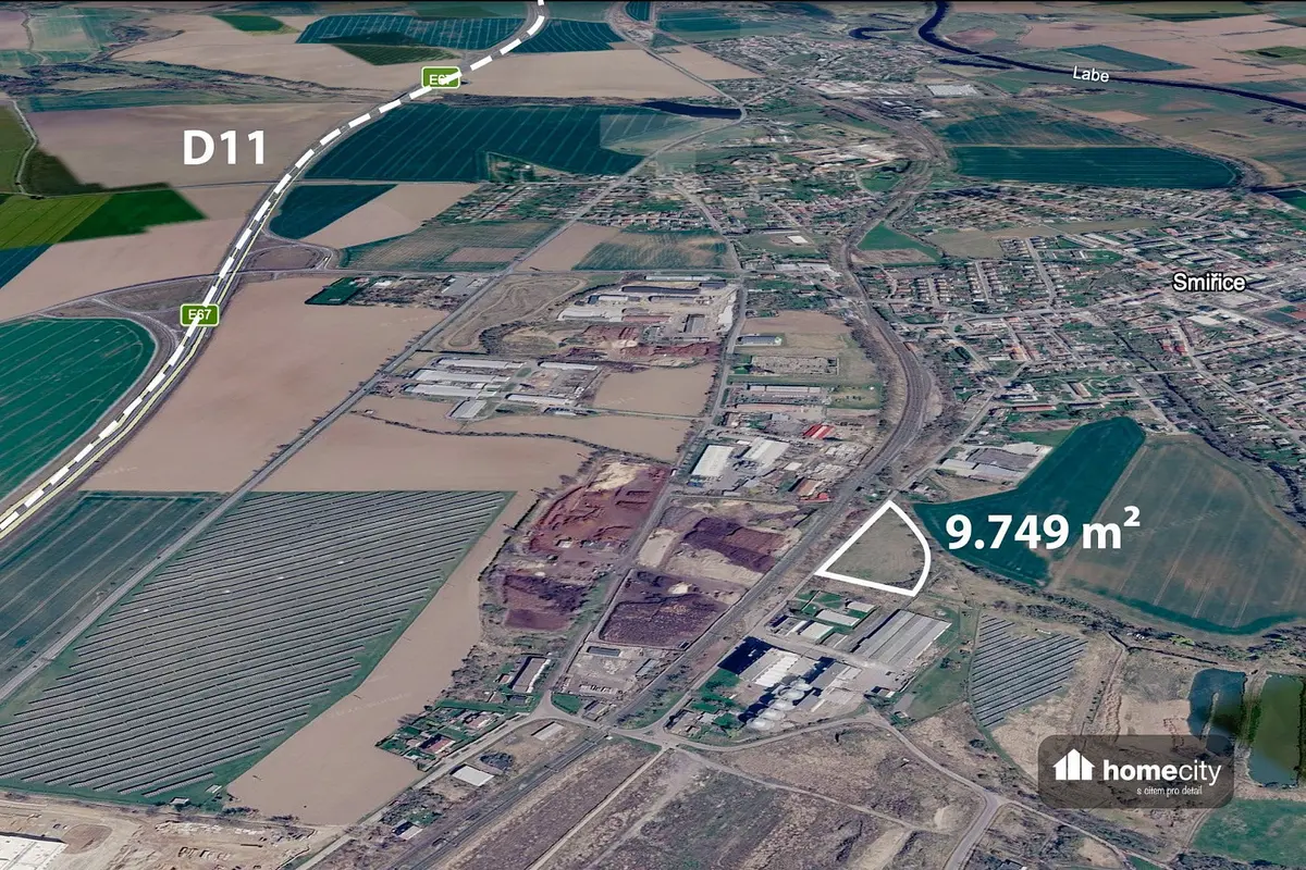 Prodej pozemku 749 m², Smiřice · okres Hradec Králové