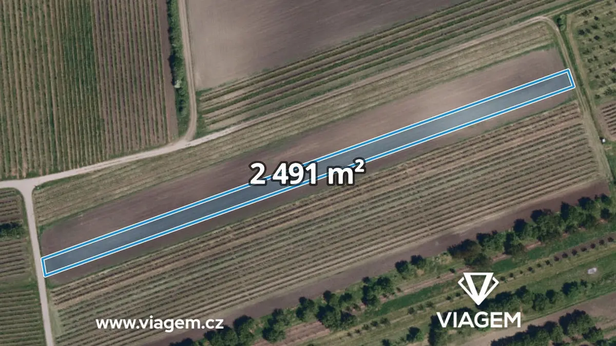 Prodej pozemku 2491 m², Velké Pavlovice