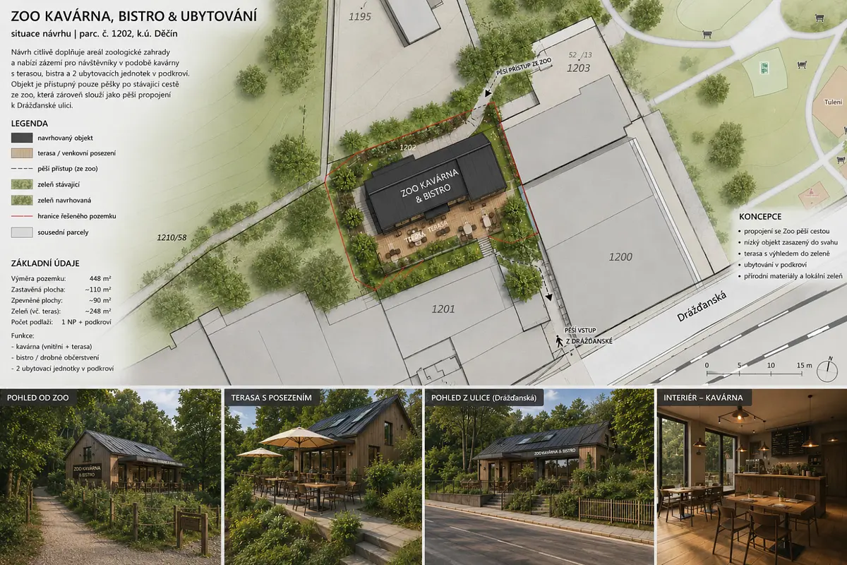 Prodej pozemku 448 m², Křižíkova · Krásné Březno · Ústí nad Labem