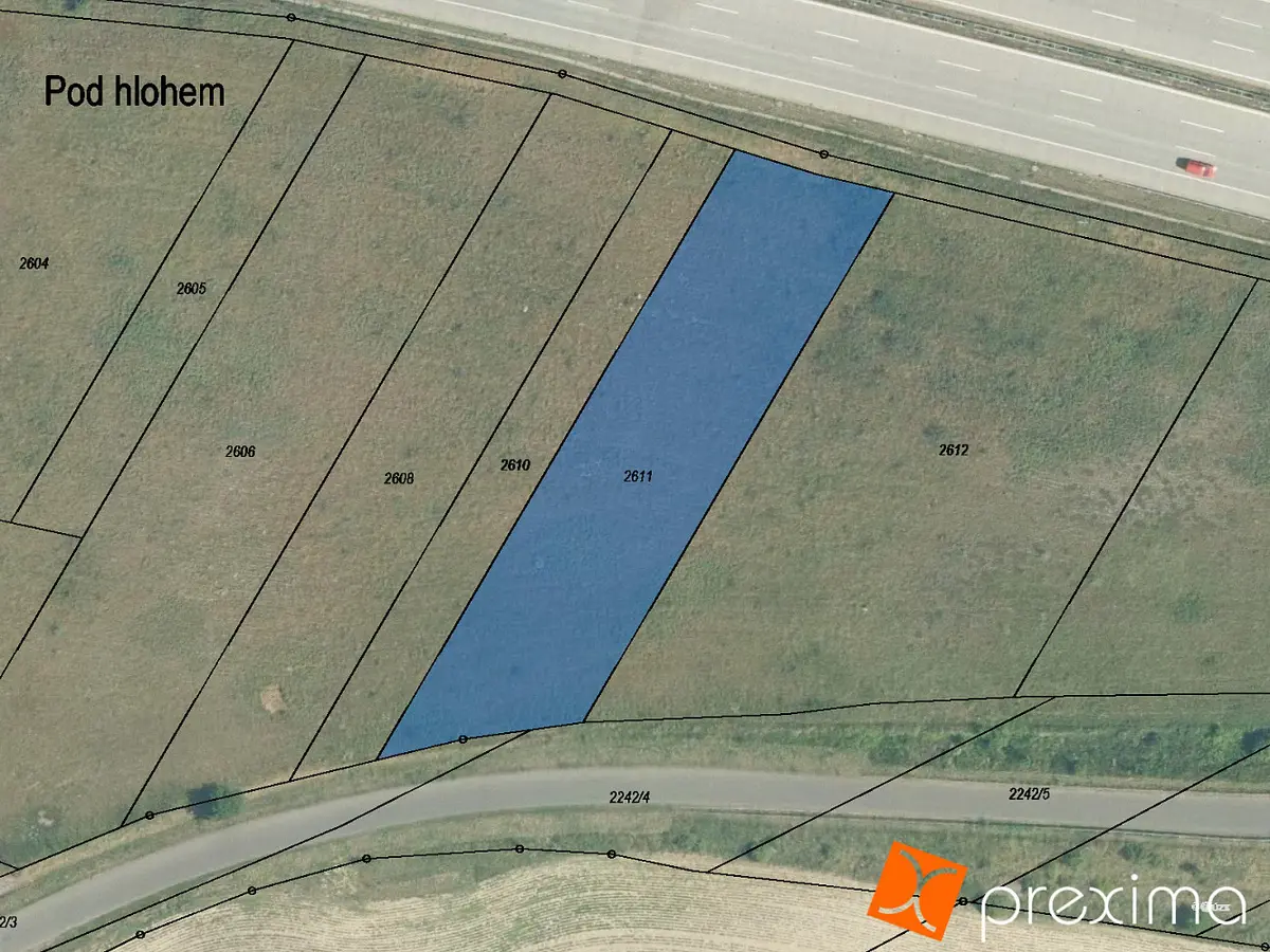 Prodej pozemku 222 m², Milenov · okres Přerov