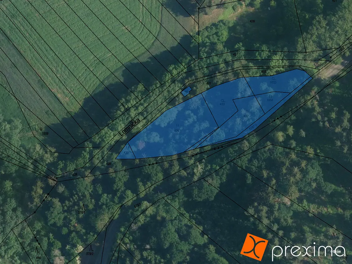 Prodej pozemku 872 m², Železné · okres Brno-venkov