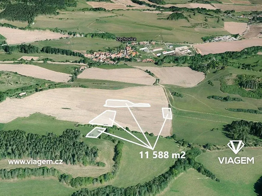 Prodej pozemku 2575 m², Volyně · okres Strakonice