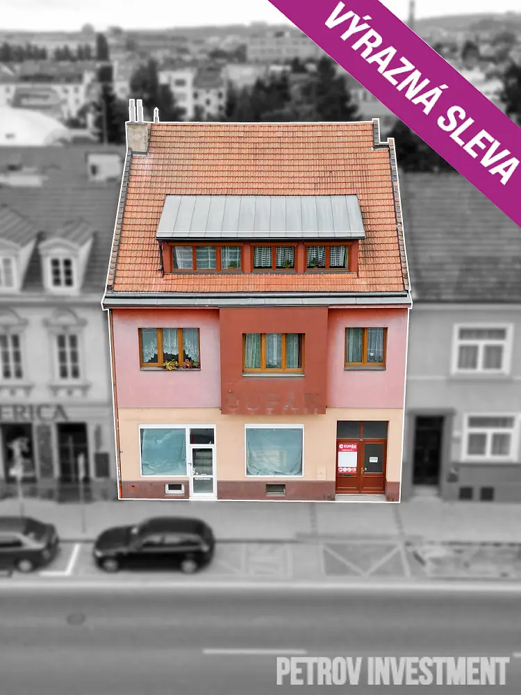 Prodej domu 690 m², Hrozňatova · Židenice · Brno
