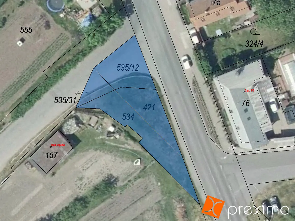 Prodej pozemku 223 m², Siřejovice · okres Litoměřice